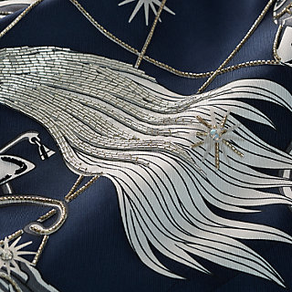 【Naturalな温かみ】HERMES カレジェアン コーラス ステラルム カレジェアン カシミアシルク 《コーラス・ステラルム
